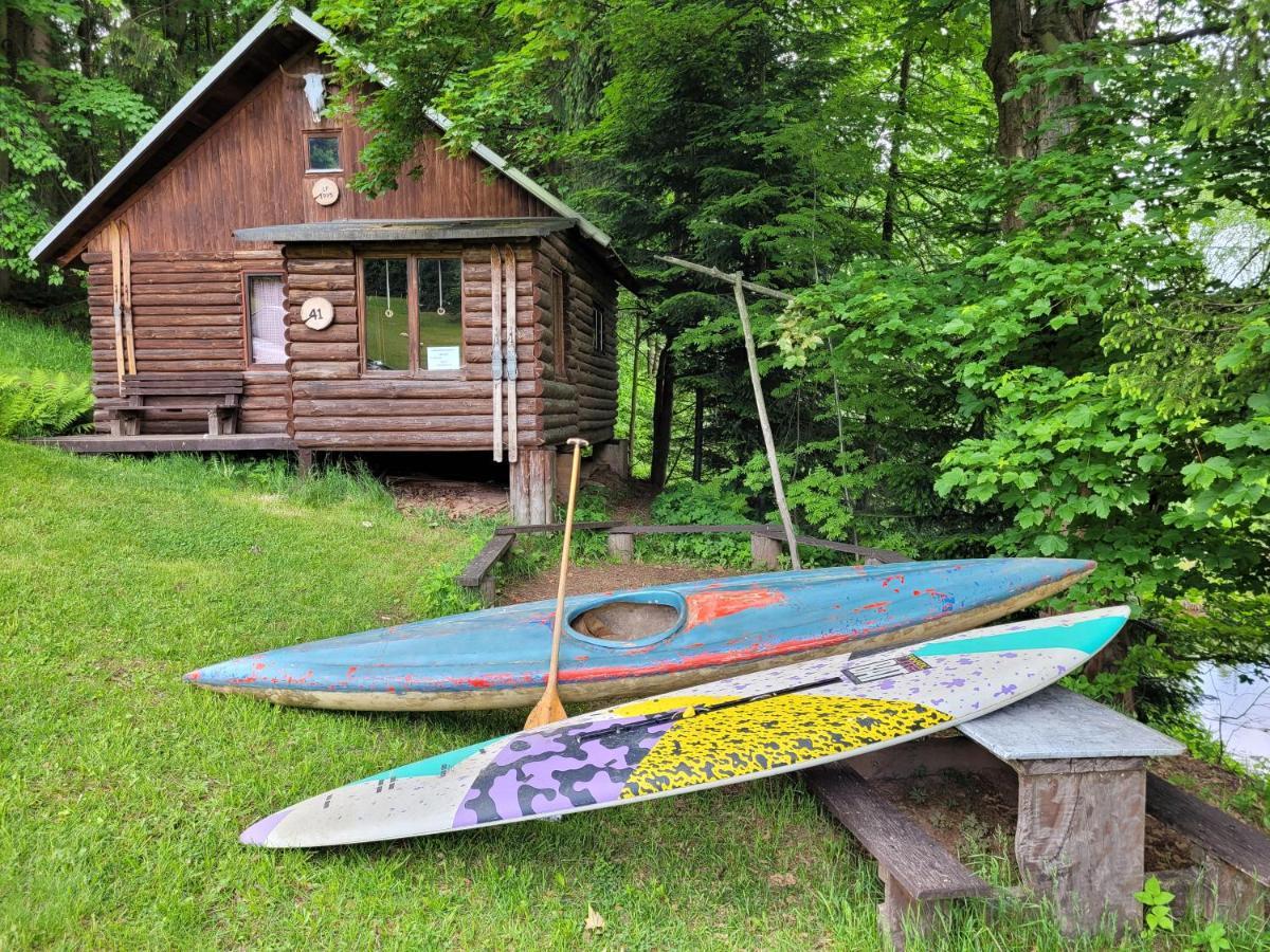 Srub Na Svahu Sjezdovky V Radvanicich Villa Radvanice  Exterior foto